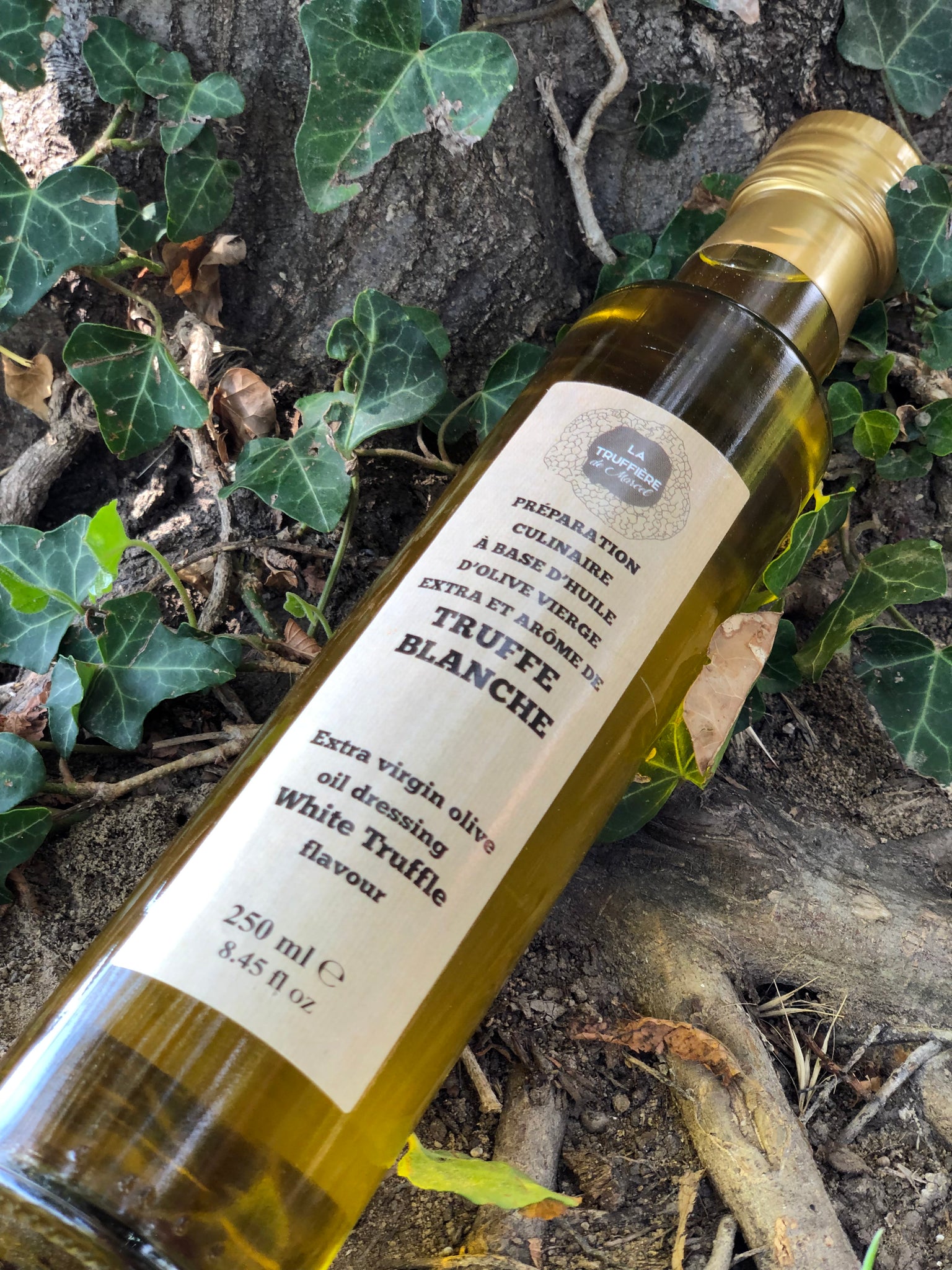 Huile d'olive aromatisée Truffe Blanche d'Alba 250 ML